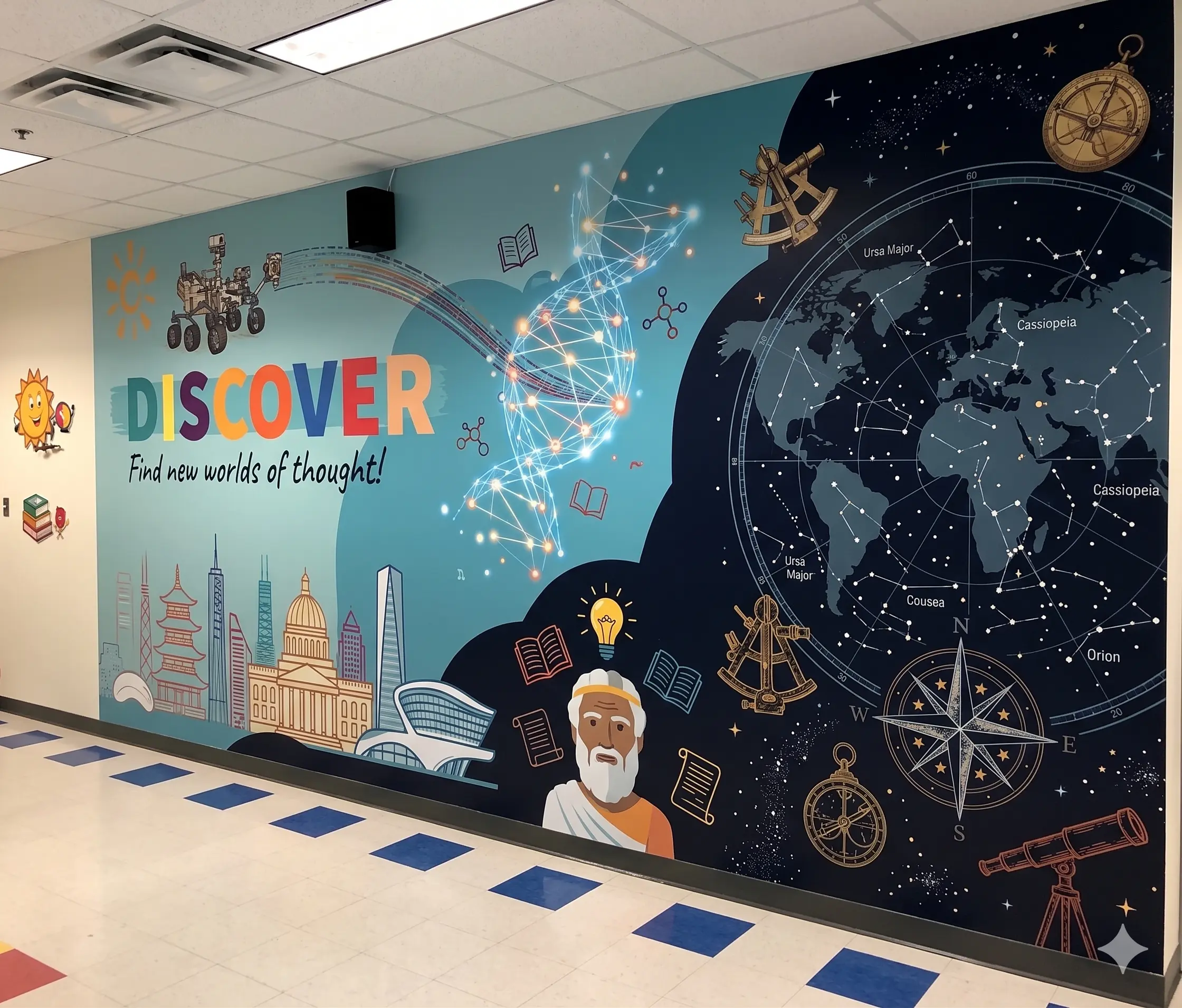 Commercial storefront graphics